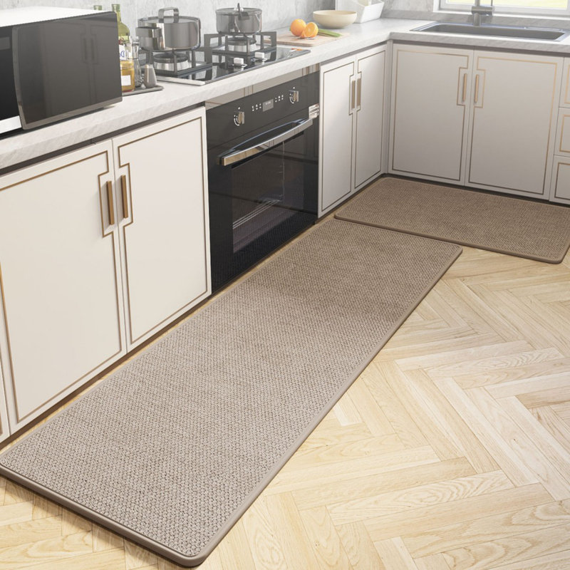 Kitchen Rugs And Mats Non Skid Washable Set Of 2
