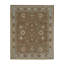 Tapis Oushak traditionnel en laine ivoire fabriqué à la machine
