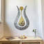 Ayatul Kursi Tulip-Shaped Shiny Metal Wall Art-355770565