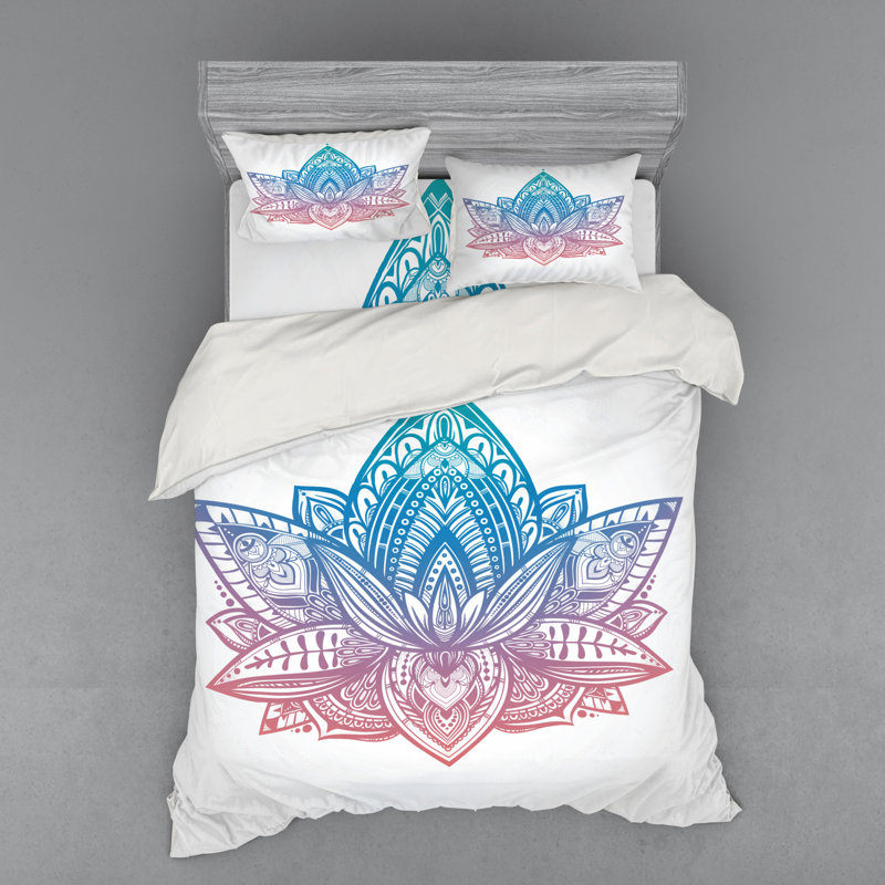Ensemble de housse de couette yoga