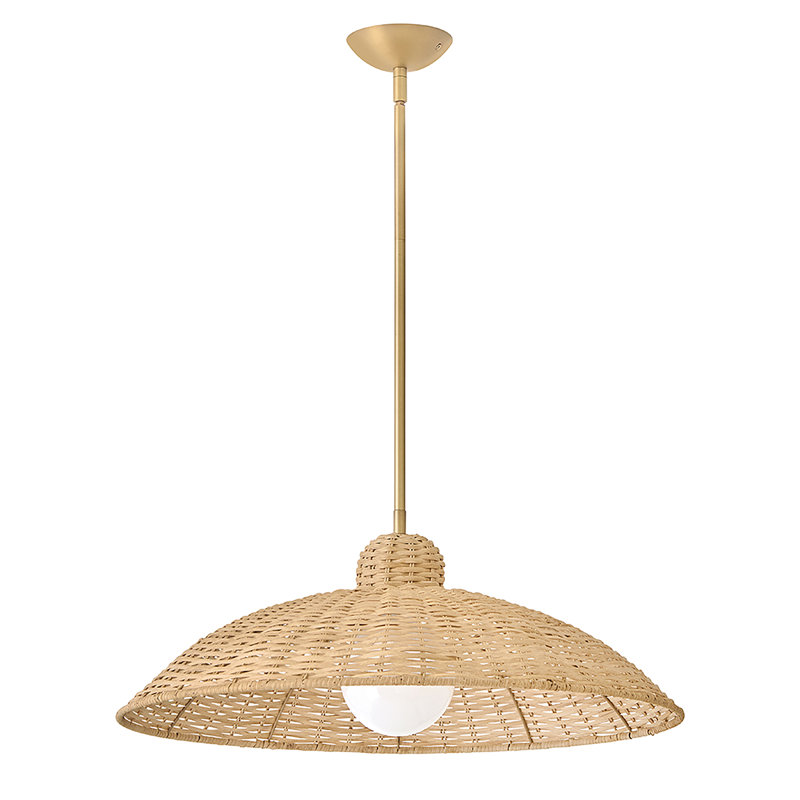Grand luminaire suspendu Pismo, Jaune