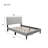 Dajai Upholstered Unfinished Platform Bed-955518761-955523318