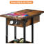 Table de chevet 1 tiroir en brun