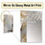 Late Night Jazz Vintage gris et or - peinture murale abstraite, miroir moderne, art imprimé en métal-378969083
