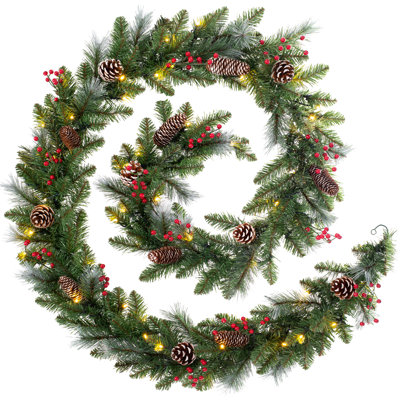 270cm Lighted Garland with Lights