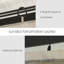 EvoNet Beige Polyester Awning for Pergola
