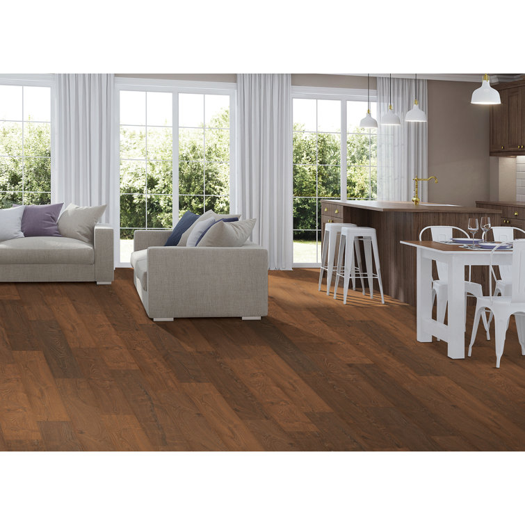 Pergo Optics Sample Ember Ridge Oak Waterproof Laminate Flooring, 14mm