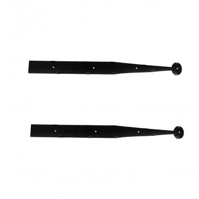 Charnière de porte H 1,5 po x l 18 po