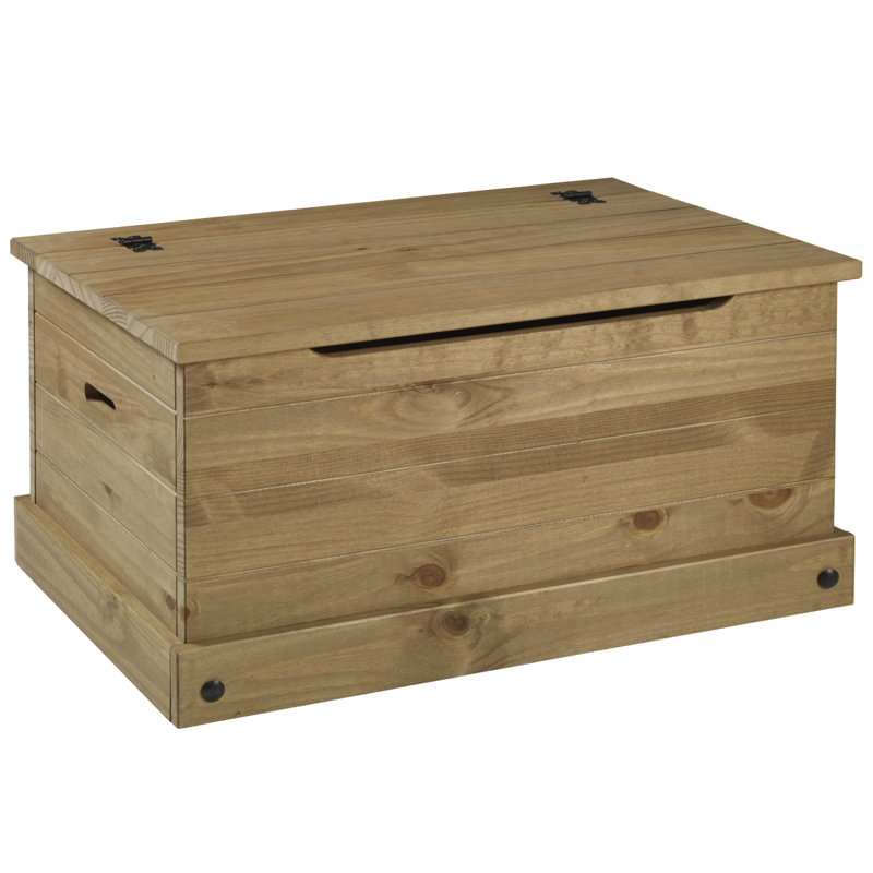 Coppii 1 Piece Solid Wood Blanket Chest