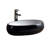 Modern Vitreous China Oval Vessel Bathroom Sink