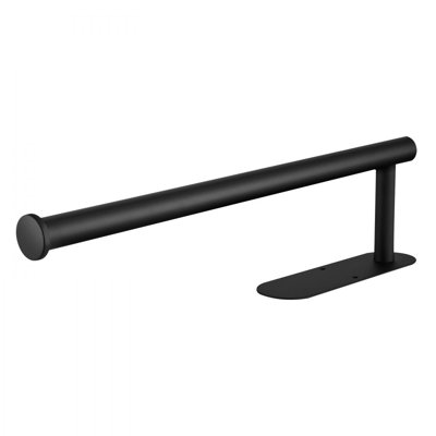 Porte-essuie-tout sous meuble, porte-essuie-tout en acier inoxydable de haute qualité, support mural autoadhésif ou à percer pour cuisine, salle de bain, garde-manger