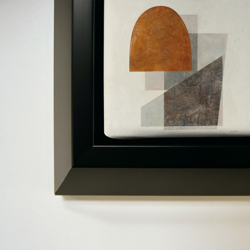 «Quintet I» par Mike Schick - Impression sur toile, 24" H x 24" W, Black
