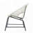 Nusa Outdoor Patio Wicker Chair, Durable Iron Frame, Weather-Resistant PE Rattan, Set of 2-167494889