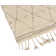 Casablanca Flatweave Wool Moroccan Area Rug in Ivory/Grey