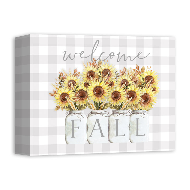 " Welcome Fall Daisies "