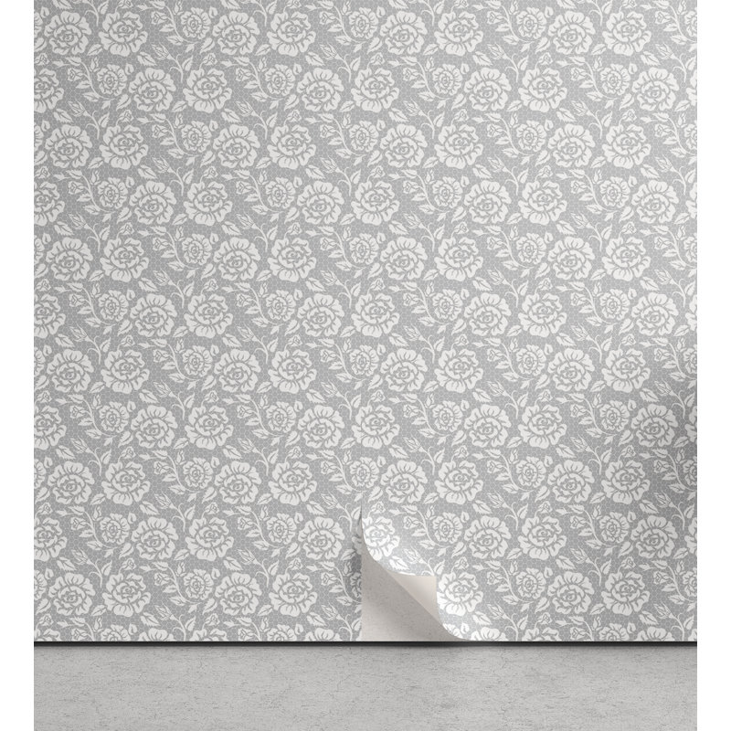 Rouleau de papier peint adhésif Intisaar, L 13 po x L 100 po