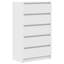 Meine 5 Drawer 60cm W Solid Wood Chest-1229701234