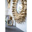 Miroir mural 27 po Golden Finish