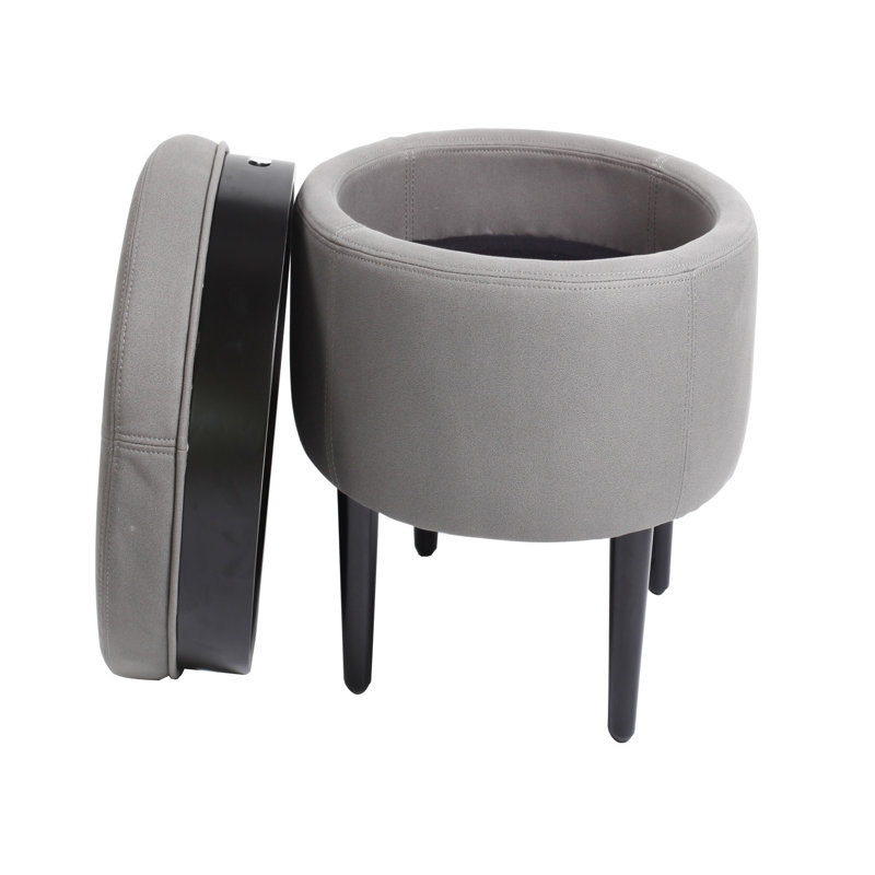 Fauteuil Chesterfield de 29,7 po de largeur et repose-pieds Quintasia