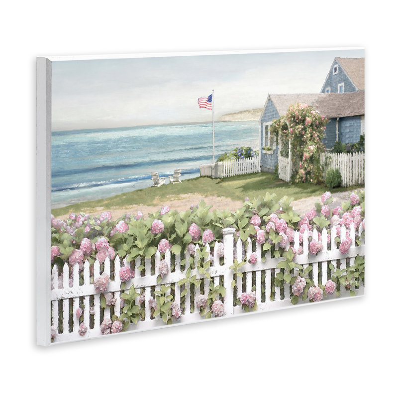  "Coastal Bay Cottage" par Amber Sterling, H 10 po x l 15 po