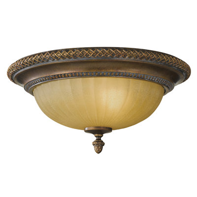 Pulaski Glass Flush Mount