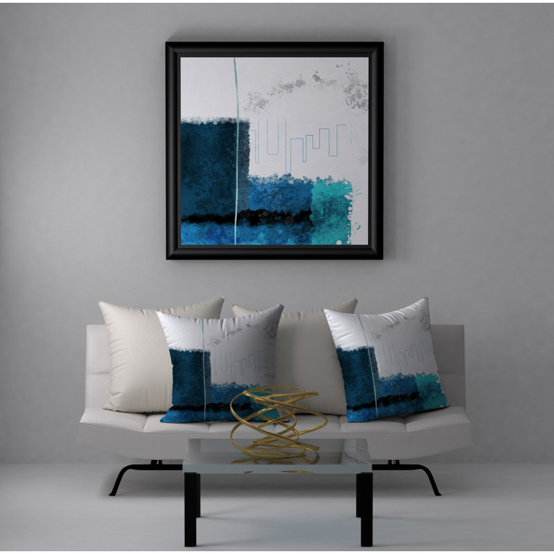 Housse de coussin carrée/insert, 24" X 24"