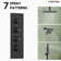 Thermostatic Shower Faucet System,16" & 6" Dual Shower Head with Rough-In Valve