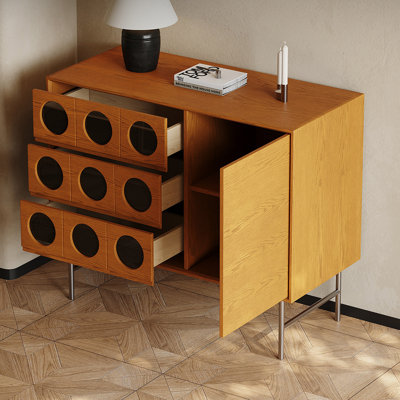 Armoire d'appoint de style rétro moderne