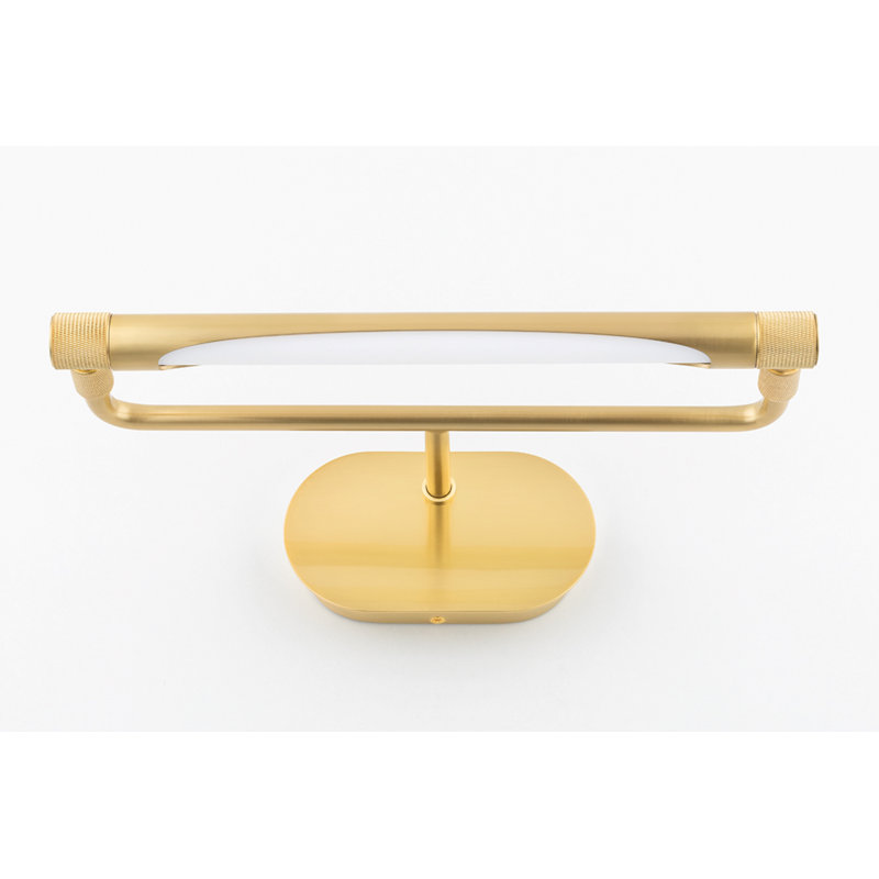 Berkshire - 1 Light LED Picture Light - Aged Brass Finish, Aged Brass