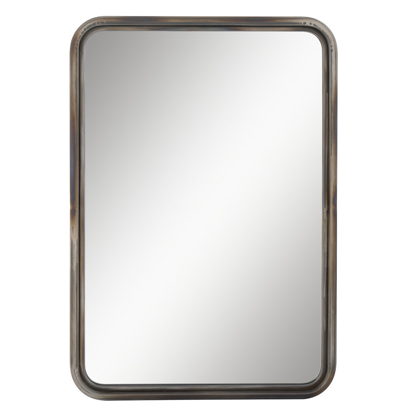 Miroir mural Giza, Gris anthracite