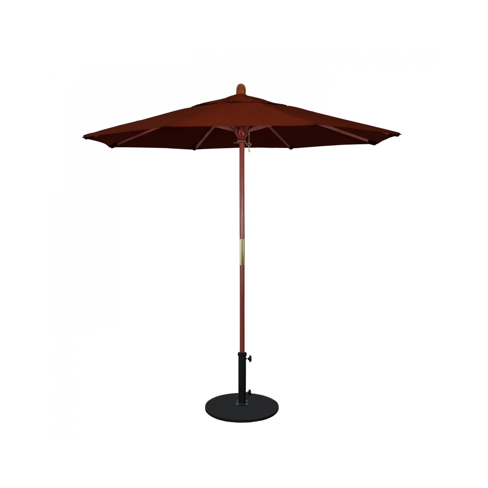Manford 90'' Outdoor Umbrella, Brick Performance Canvas