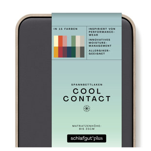 Cool Contact 100% Microfibre Fitted Sheet