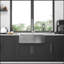Évier de cuisine à tablier frontal en acier inoxydable de calibre 18 avec deux cuves de 9 po Farmhouse Sink - 33 po x 20 po x 9 po