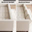 Canapé modulaire rembourré 116,6 po Soneson-609872356