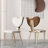 Rectangular sintered stone dining table set-110432834