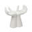 Hands Stool-Matte White