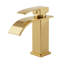 Robinet de salle de bain moderne à poignée simple (ensemble de 2)-128613775