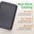 NutriChef Non-Stick Aluminum 3 Piece Baking Sheet Set