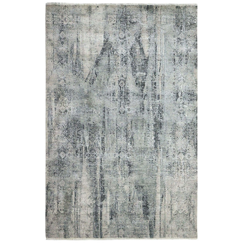 Erased One-of-a-Kind 5'6" X 8' Area Rug