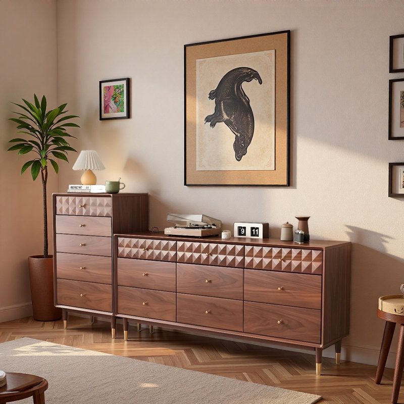 American Style Simple And Retro Sideboard
