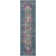 Felty Floral Blue Area Rug