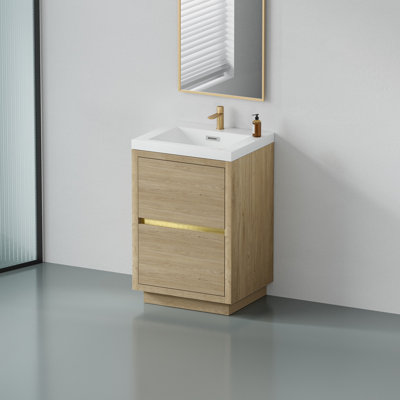 Meuble-lavabo sur pied 24 po avec lavabo