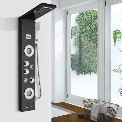 44.48'' Shower Panel with Fixed Shower Head