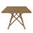 Cipolla Wood Finish 72"-90" Extendable Dining Table-630342284