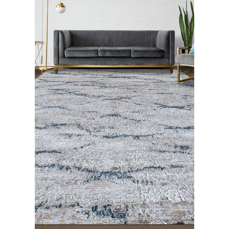 Abstract Area Rug, Rectangle 2' x 3'