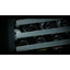 30" Beverage/Wine Double Door Black Glass Finish