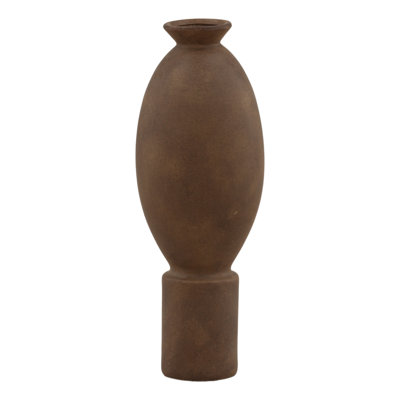 Raiden Vase Brown