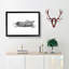 Cricket in Black & White by George Shaw - Picture Frame Painting Print on MDF-55682767-55682768