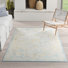 Ivory Cream/Teal/Yellow