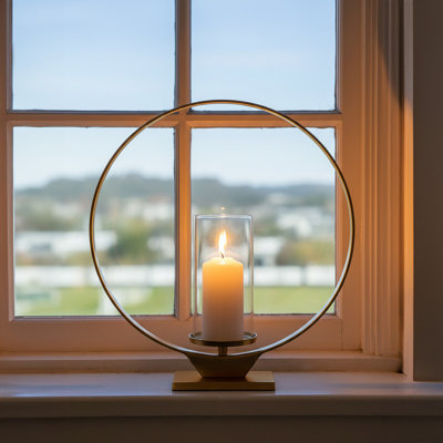 Cirqua Glass Tabletop / Centrepiece Lantern